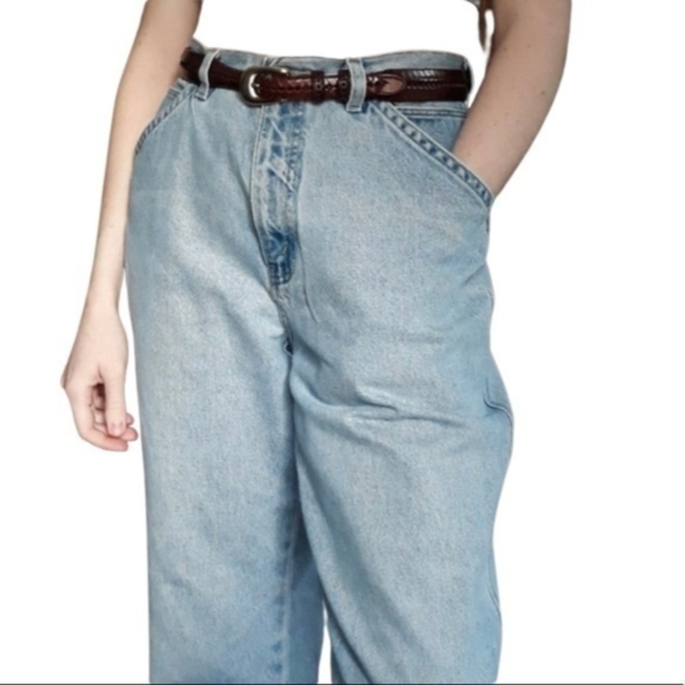 Vintage 90s Dockers women’s jean Size 12 color blue